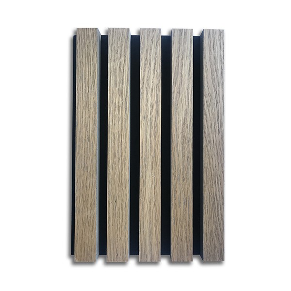 Panel plástico de pared decorativo de madera